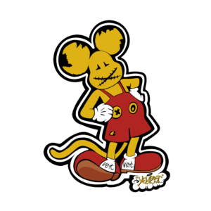 Graffiti Character Pin
